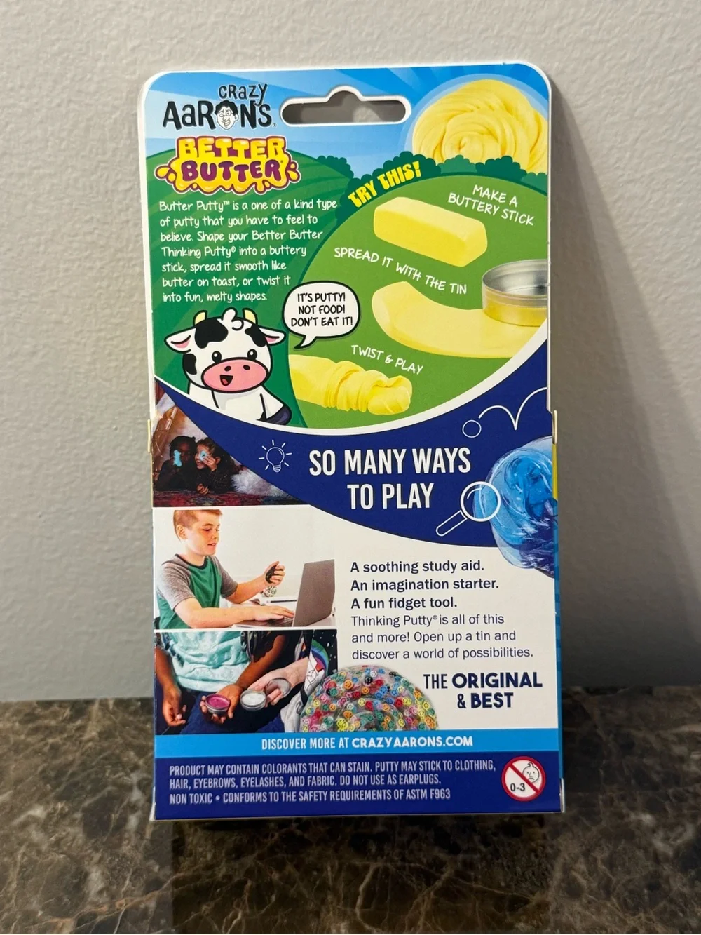 Crazy Aaron’s better butter